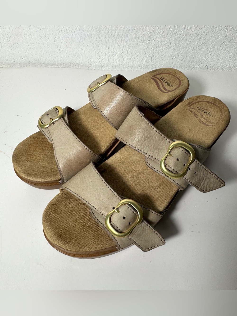 Dansko Sophie Sandals Womens EU 38 US 8 Tan